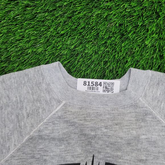 Vintage 90s Old-Ben Raglan Sweatshirt Womens XL 21x25 Gray - Picture 11 of 14